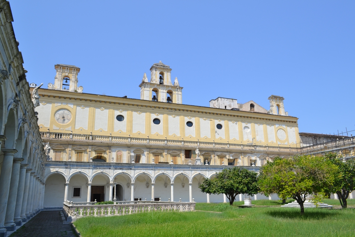 chiostro grande Certosa di San Martino